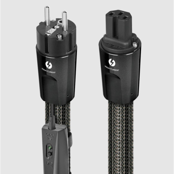 Audioquest Thunder HC Courant Élevé - Câble Secteur avec DBS 72V - C15 1m / 2m / 3m