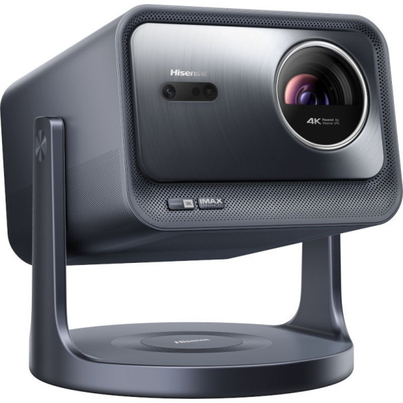 Hisense C2 Pro - Vidéoprojecteur Compact DLP Triple Laser 4K - Métal Brossé