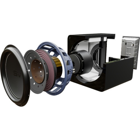 SVS SB-17 R|Evolution - Caisson de Basses Clos HP 43 cm - Chêne Noir ou Piano Noir