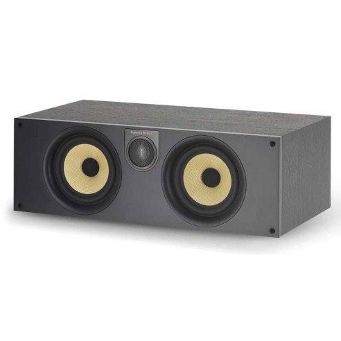 B&W HTM62 S2 - Enceinte centrale Bois noir ou Blanc Mat BW