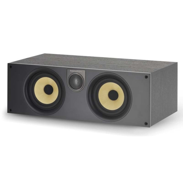 B&W HTM62 S2 - Enceinte centrale Bois noir ou Blanc Mat BW