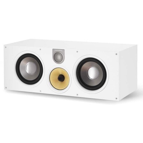 B&W HTM61 S2 - Enceinte centrale Bois noir ou Blanc Mat BW