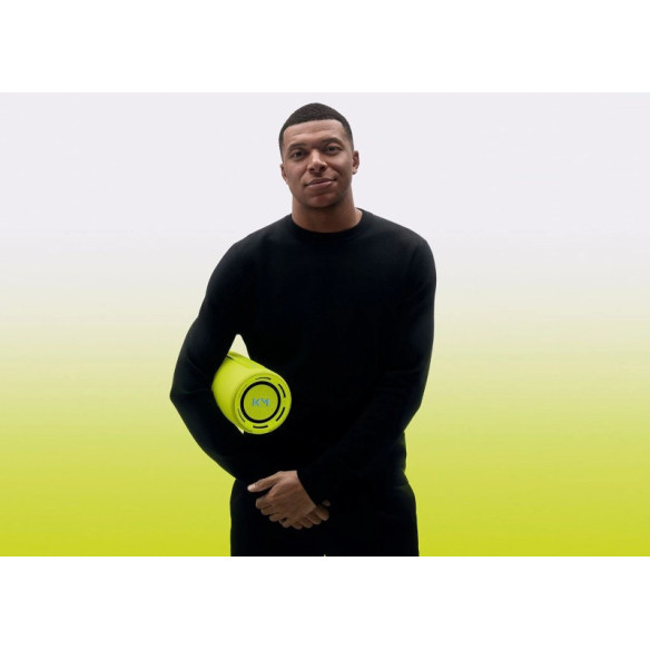 Loewe We. HEAR PRO - Enceinte Nomade KM Kylian Mbappé - Noir, Dénim ou Néon