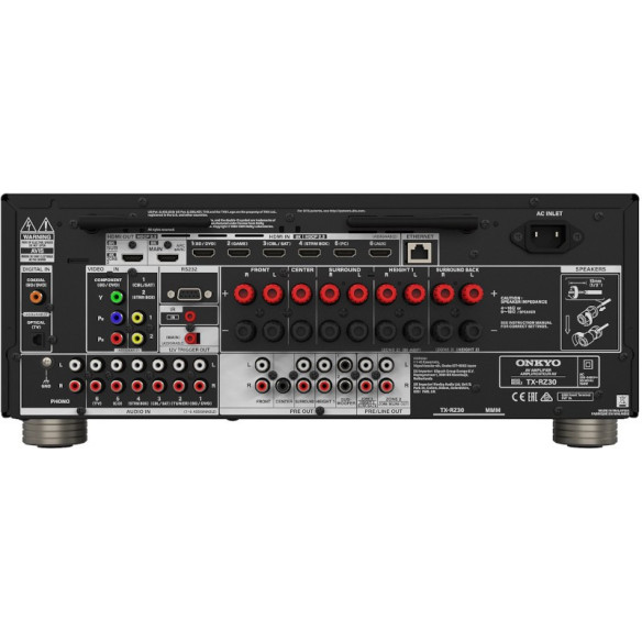 Onkyo TX-RZ30 - Ampli Home Cinéma 9x 170W - Noir