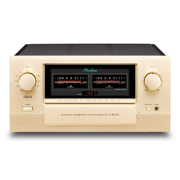 Accuphase E-800S - Ampli Stéréo Classe A 2x 50W - Gold