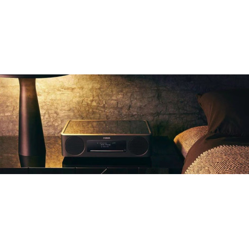 Yamaha MusicCast 200 - Poste Radio Connectée Tout-En-Un - Noir ou Blanc