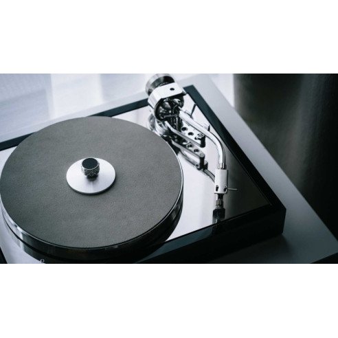 Pro-Ject The Classic Reference - Platine Vinyle - Noir Laqué/Argent ou Acacia Laqué/Laiton