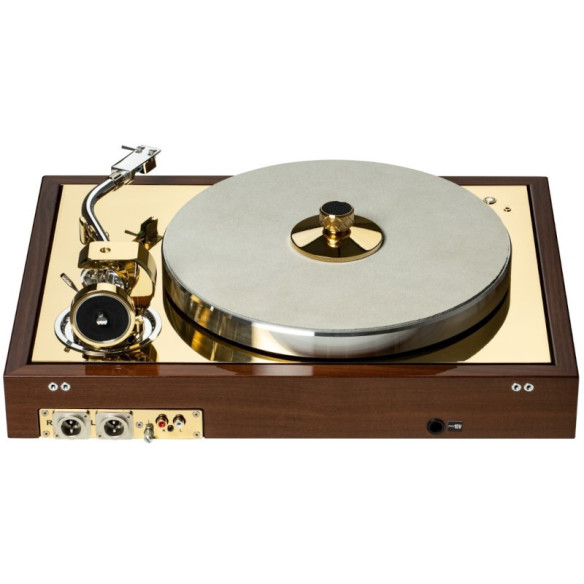 Pro-Ject The Classic Reference VP0-175 - Platine Vinyle - Noir Laqué/Argent ou Acacia Laqué/Laiton