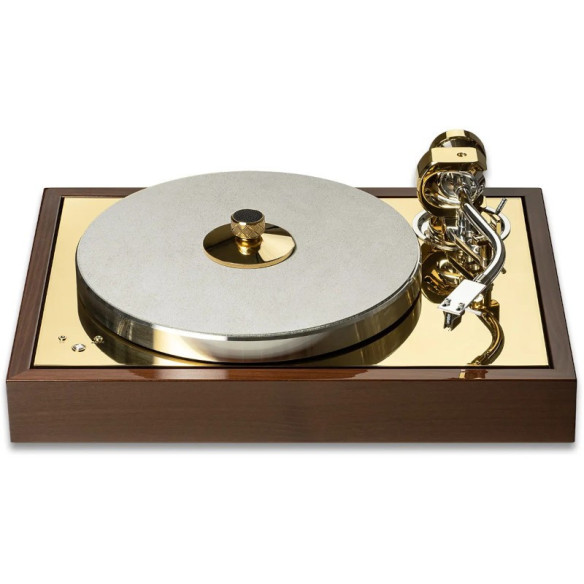 Pro-Ject The Classic Reference VP0-175 - Platine Vinyle - Noir Laqué/Argent ou Acacia Laqué/Laiton