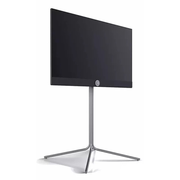 Loewe Floor Stand Chrome - Pieds TV pour We See LCD, Callas 32 à 50 pouces