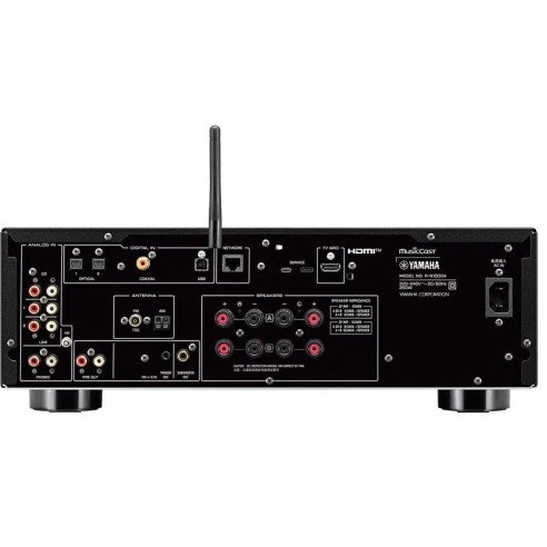Triangle Pack Esprit Australe EZ + Yamaha R-N1000A - Chaîne Hifi Connecté - Bois Noir, Light Oak ou Châtaignier