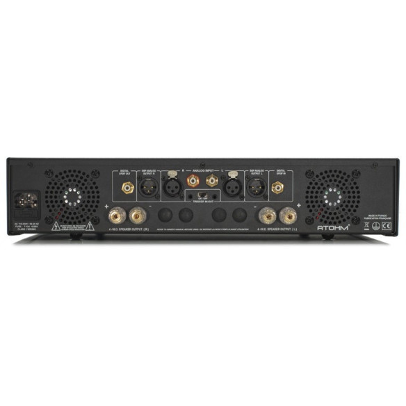 Atohm RS700 GT Edition - Bloc de Puissance avec DSP 2x 700W sous 4Ω - Silver
