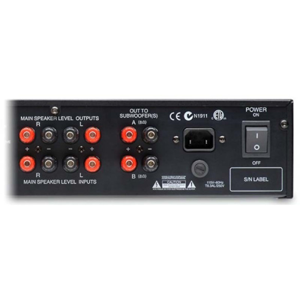 Velodyne SC-1250 Amp - Ampli Pour Caisson de Basses