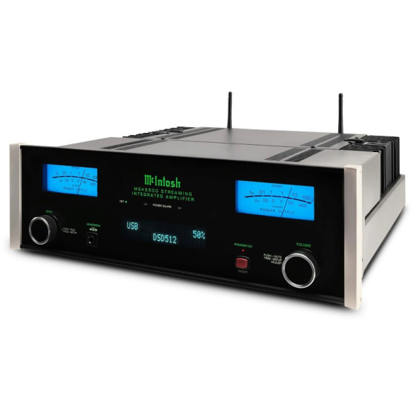 McIntosh MSA5500 - Ampli Stéréo Streaming Connectée 2x 100W - Noir