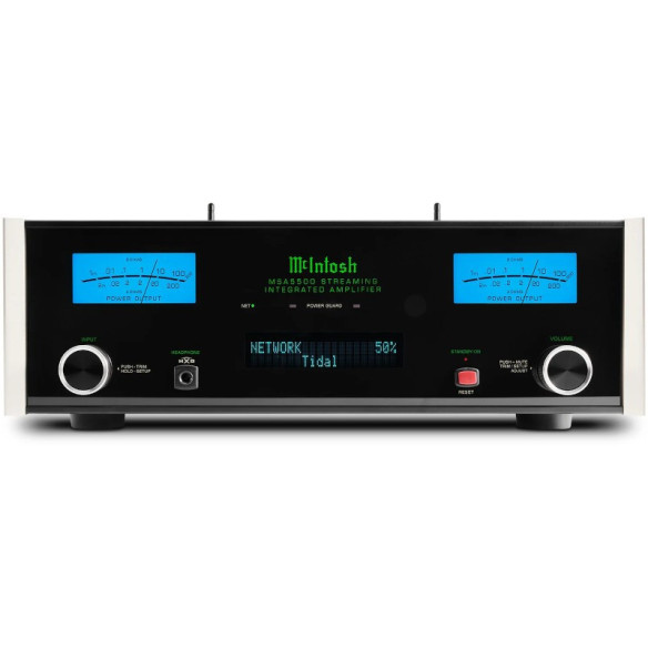 McIntosh MSA5500 - Ampli Stéréo Streaming Connectée 2x 100W - Noir