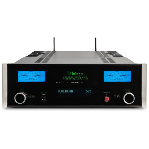McIntosh MSA5500 - Ampli Stéréo Streaming Connectée 2x 100W - Noir