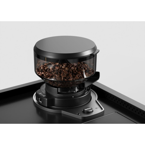 Loewe aura.pure - Machine à Café en Grain - Noir & Bois