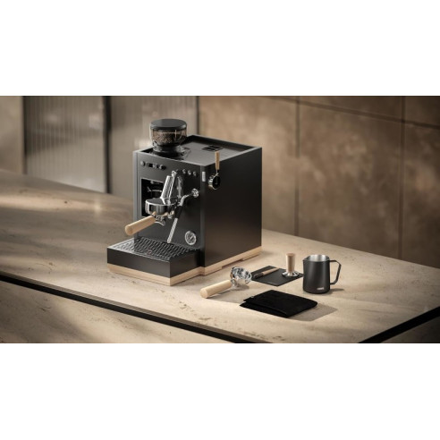 Loewe aura.pure - Machine à Café en Grain - Noir & Bois