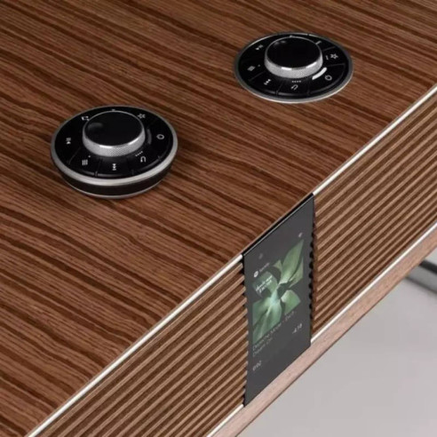 Ruark R810 - Enceinte Connectée sur pied - Fused Walnut ou Soft Grey