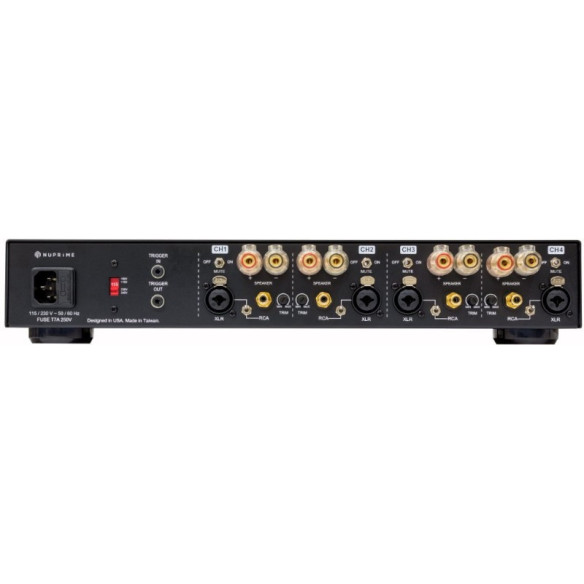 NuPrimeX Fusion-4X - Bloc de Puissance 4x 160W - Noir