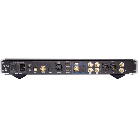 NuPrime Evolution DAC-2 - Convertisseur Numérique/Analogique 2x ES9038Q2M - Noir ou Silver