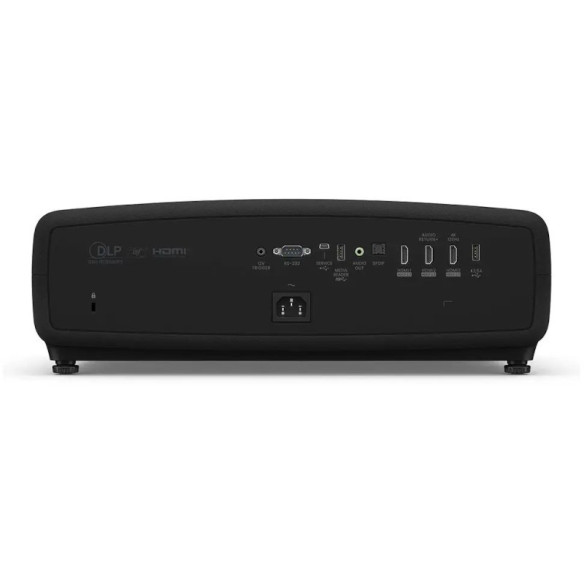 BenQ W2720i - Vidéoprojecteur 4K par Wobulation 4LED - Noir