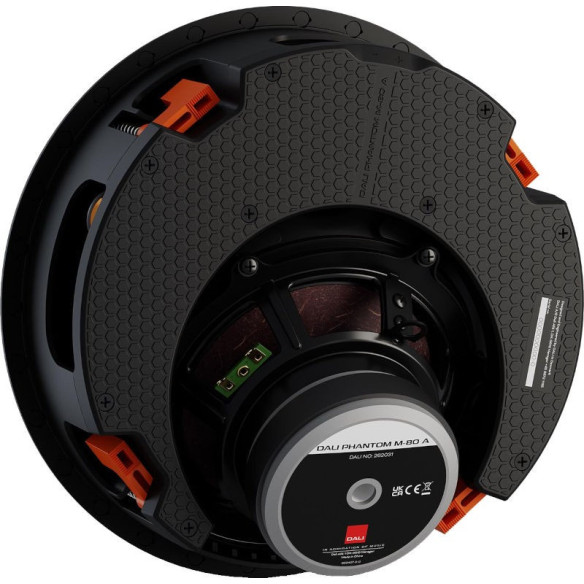 Dali Phantom M-80 A - Enceinte Encastrable plafond avec inclinaison - Noir