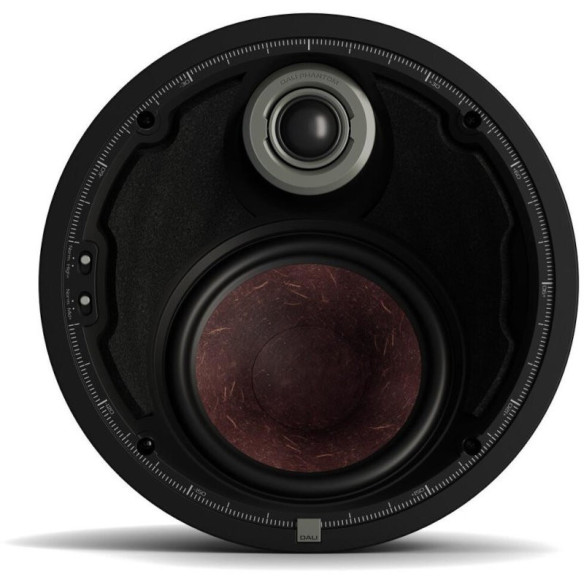 Dali Phantom M-80 A - Enceinte Encastrable plafond avec inclinaison - Noir