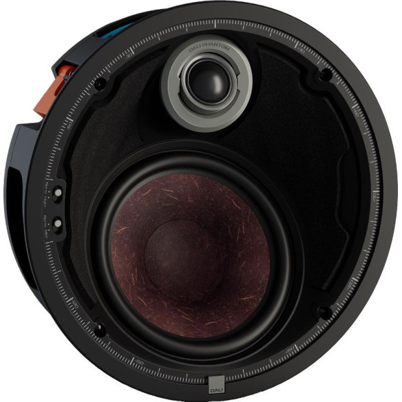 Dali Phantom M-80 A - Enceinte Encastrable plafond avec inclinaison - Noir