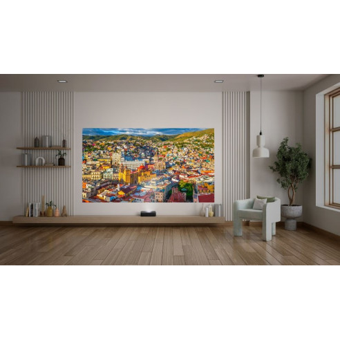 Optoma Photon Go - Vidéoprojecteur Ultra-Courte Focal Laser compact avec batterie