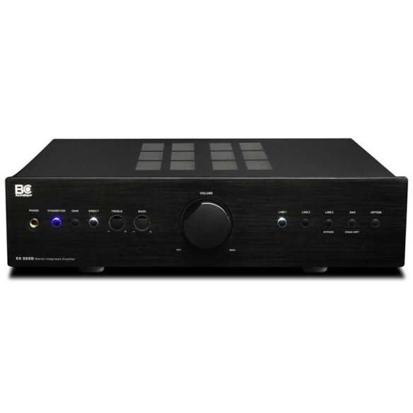 BC Acoustique EX-322D - Amplificateur Stéréo DAC intégré Silver ou Noir