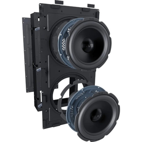 SVS 3000 In-Wall - Caisson de Basses encastrable mural avec ampli déporté 800W RMS