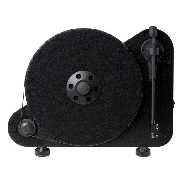 Pro-Ject Vertical Turnable Elemental VT-E Right - Platine Vinyle - Noir, Blanc ou Rouge
