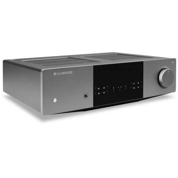 Cambridge EXA100 - Ampli Stéréo 2x100W avec DAC ESS Sabre ES9018K2M - Lunar Grey