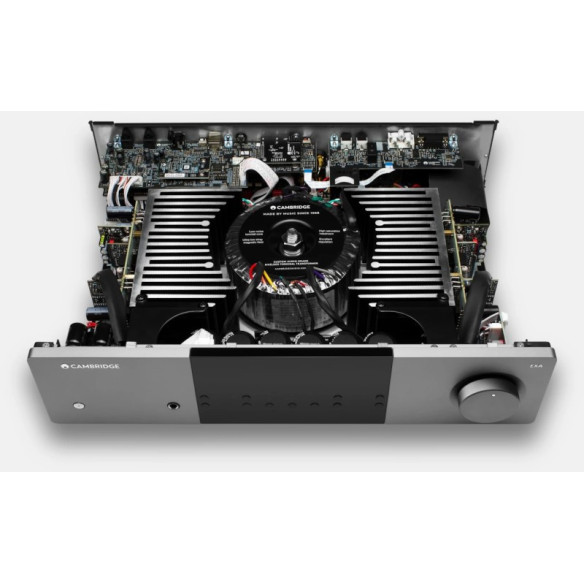 Cambridge EXA100 - Ampli Stéréo 2x100W avec DAC ESS Sabre ES9018K2M - Lunar Grey
