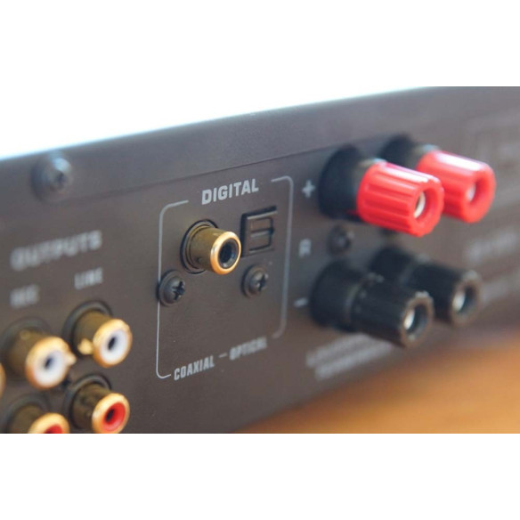 BC Acoustique EX-202 - Amplificateur Stéréo - Noir