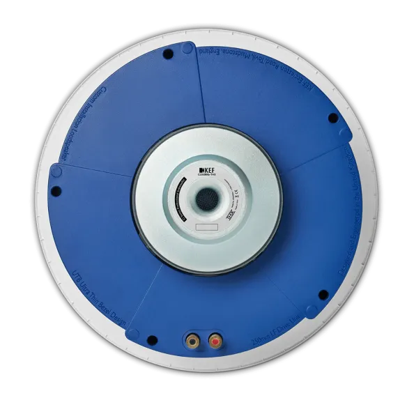 KEF Ci250RRb-THX - Caisson de Basses Encastrable THX® Ultra - Cache Blanc