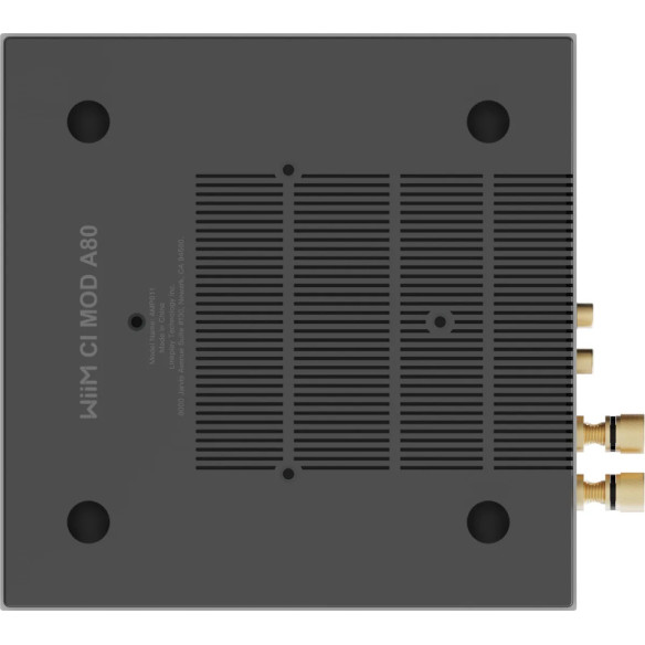 WiiM Ci MOD A80 - Ampli Streamer Stéréo 2x 60W RMS - Space Grey