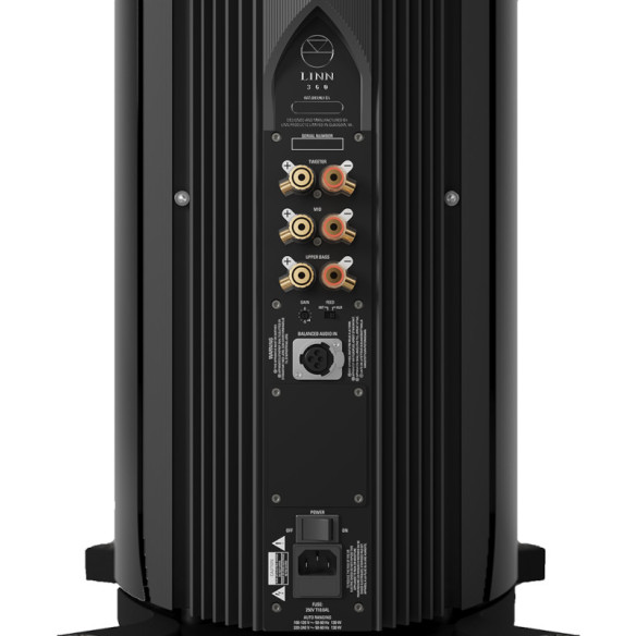 Linn 360 PWAB - Enceintes Colonnes avec Basses Actives - Finitions sur mesure !