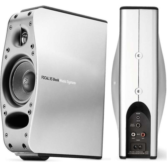 Focal XS Book Wireless - Enceintes Amplifiées sans Fil - Blanc ou Noir