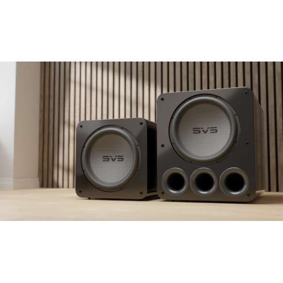 SVS SB-5000 R|Evolution - Caisson de Basses clos HP 38 cm - Chêne Noir ou Piano Noir