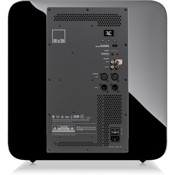 SVS SB-5000 R|Evolution - Caisson de Basses clos HP 38 cm - Chêne Noir ou Piano Noir
