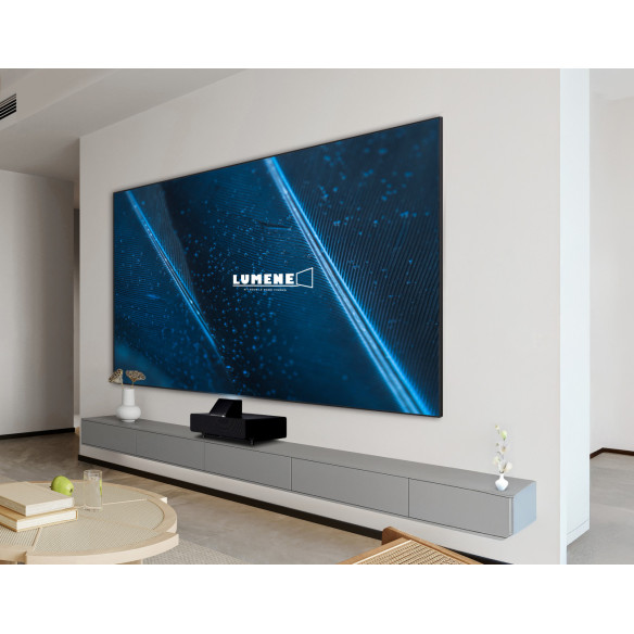 Lumene Movie Palace Fresnel Ultra Slim UST 240C - Écran de Projection Fixe ALR à bord Slim