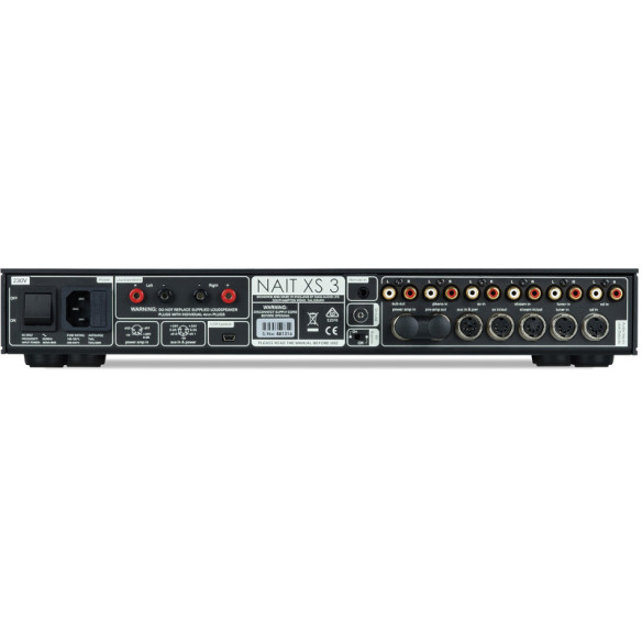Naim NAIT XS 3 - Ampli Stéréo 2x 70W - Noir