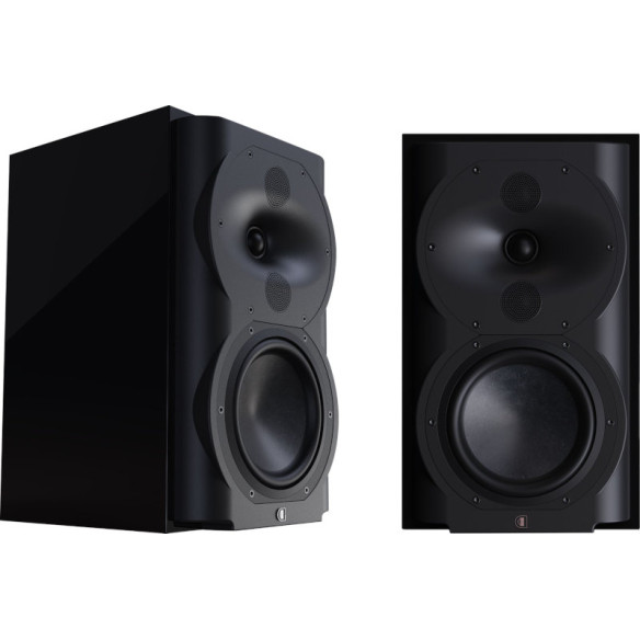 Perlisten R4b - Enceintes Bibliothèques certifiées THX Ultra - Black Gloss