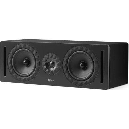 Elipson Prestige Facet II 14C - Enceinte Centrale - Noir Mat, Blanc Mat ou Noyer