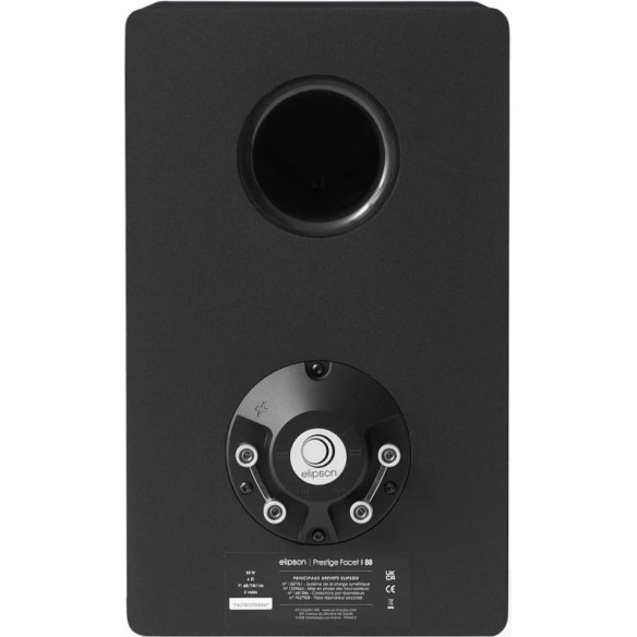 Elipson Prestige Facet II 8B - Enceintes Bibliothèques - Noir Mat, Blanc Mat ou Noyer Elipson Prestige Facet II 8B - Enceintes Bibliothèques - Noir Mat, Blanc Mat ou Noyer