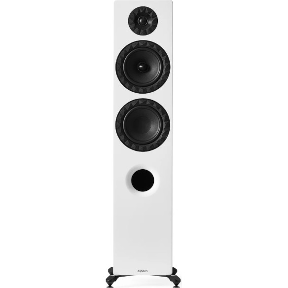 Elipson Prestige Facet II 14F - Enceintes Colonnes - Noir Mat, Blanc Mat ou Noyer