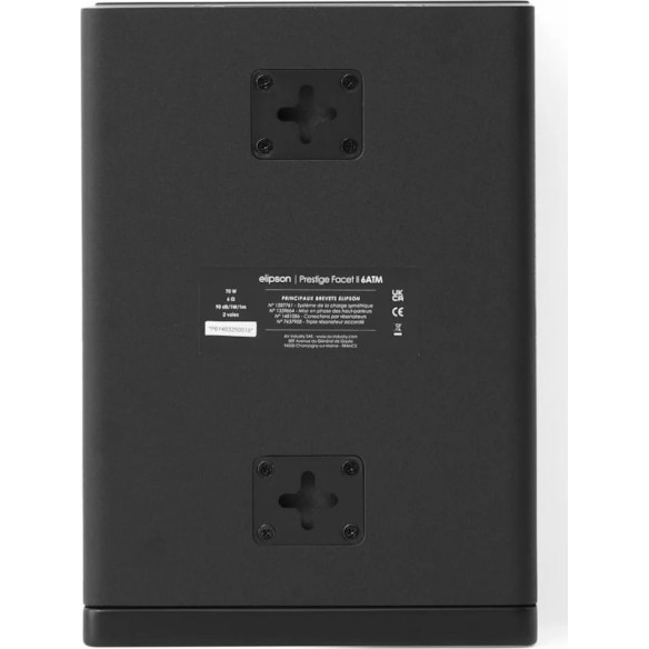 Elipson Prestige Facet II ATM6 - Enceintes Surrounds & Atmos - Noir Mat, Blanc Mat ou Noyer
