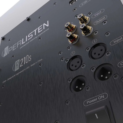 Perlisten R210s - Caisson de Basses certifié THX Ultra & THX Dominus - Piano Gloss Black